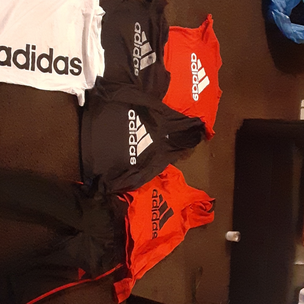 Adidas sweatsuit with an extra hoodie and shirt
